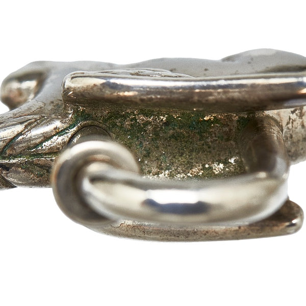 エルメス ペガサス  カデナ シルバー メタル レディース HERMES 【中古】