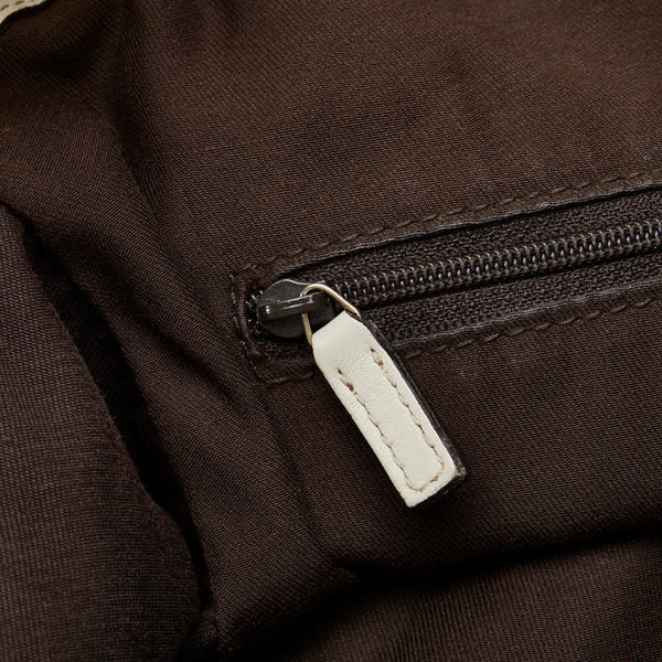 グッチ GGキャンバス スーキー ハンドバッグ ショルダーバッグ 2WAY 223974 ベージュ ブラウン キャンバス レザー レディース GUCCI 【中古】