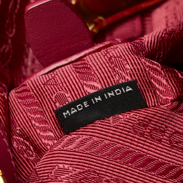 プラダ ハンドバッグ ショルダーバッグ 2WAY ピンク ナイロン レザー レディース PRADA 【中古】