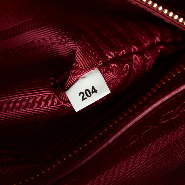 プラダ ハンドバッグ ショルダーバッグ 2WAY ピンク ナイロン レザー レディース PRADA 【中古】