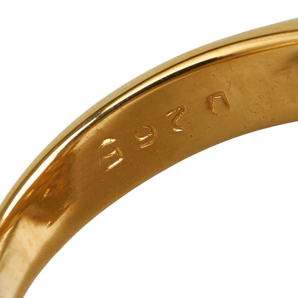 K18YG イエローゴールド ダイヤ2.65ct リング 指輪 レディース 14号 【中古】