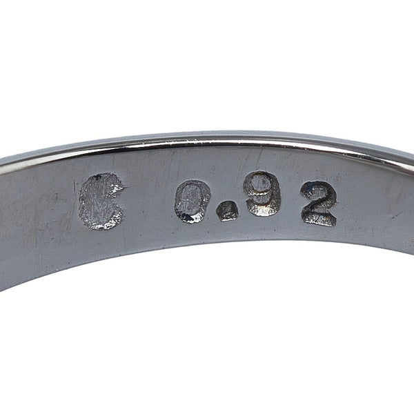 Pt900 プラチナ ピンクサファイア0.920ct ダイヤ0.05ct リング 指輪 レディース 12.5号 【中古】