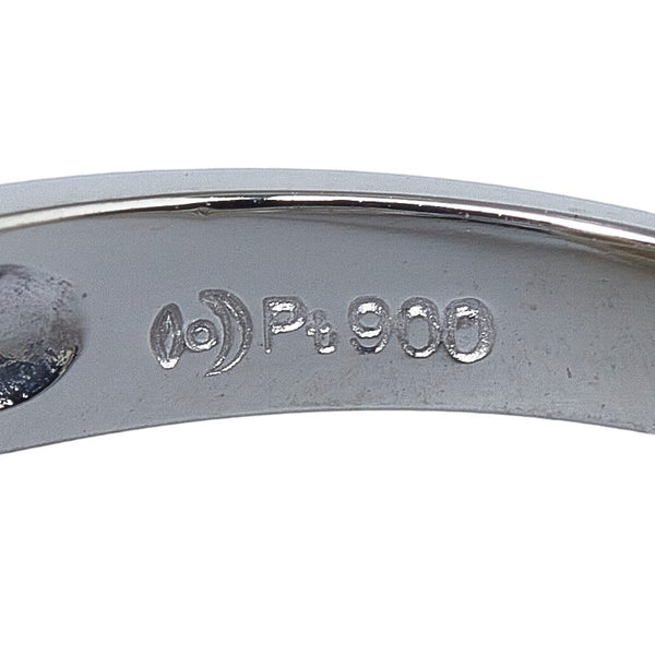 タサキ Pt900 プラチナ 白蝶真珠12.8mm ダイヤ0.24ct リング 指輪 レディース TASAKI 12.5号 【中古】