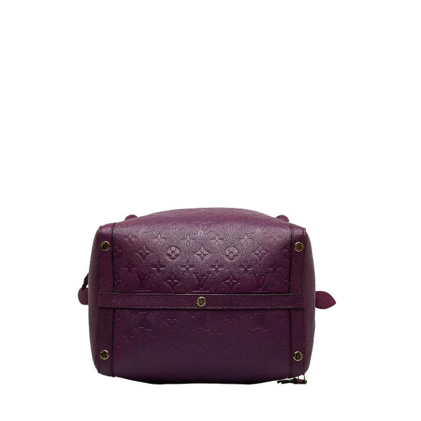 ルイ ヴィトン モノグラム アンプラント マレMM ハンドバッグ M41038 アメジスト パープル レザー レディース LOUIS VUITTON 【中古】