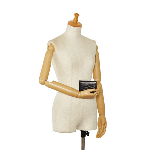 カルティエ カードケース ブラック レザー メンズ CARTIER 【中古】