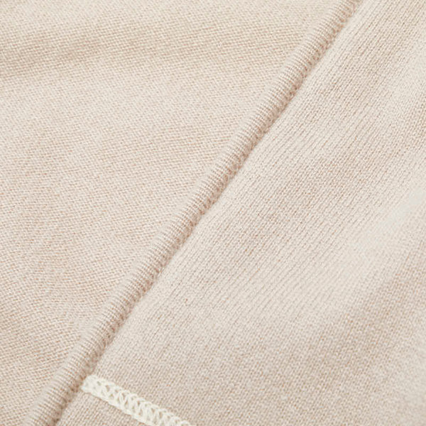 シャネル 袖ココマーク ジップパーカー サイズ:34 ベージュ カシミヤ レディース CHANEL 【中古】