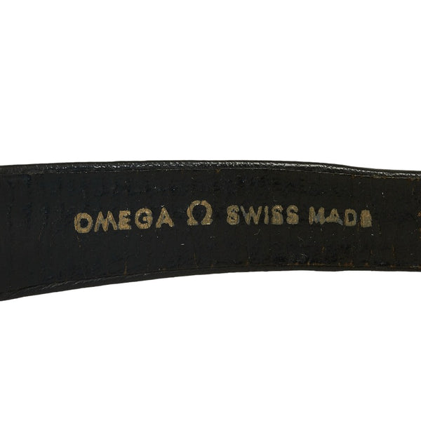 オメガ DE VILLE デビル 腕時計 クオーツ ゴールド文字盤 ステンレススチール レザー レディース OMEGA 【中古】