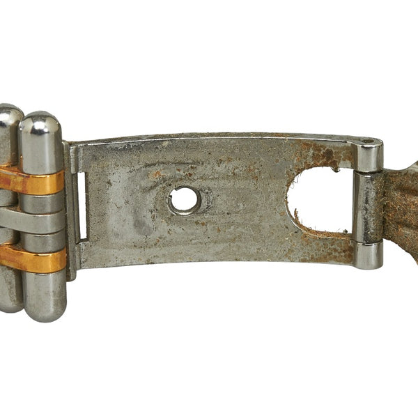 カルティエ カルティエ21 ヴァンテアン 腕時計 クオーツ シルバー文字盤 ステンレススチール レディース CARTIER 【中古】