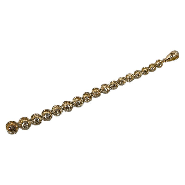 K18YG イエローゴールド ダイヤ1.00ct ペンダントトップ レディース 【中古】