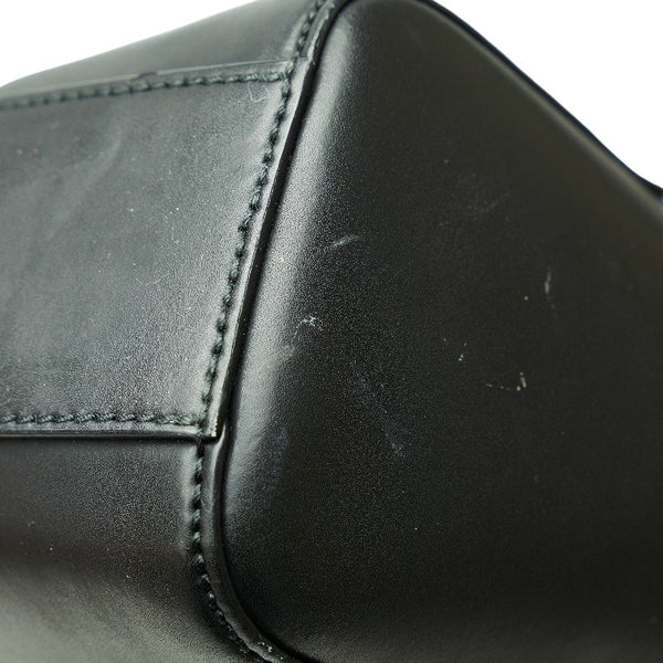 グッチ GGスプリーム ビジネスバッグ ブリーフケース 書類カバン 474134 ブラック PVC レザー メンズ GUCCI 【中古】