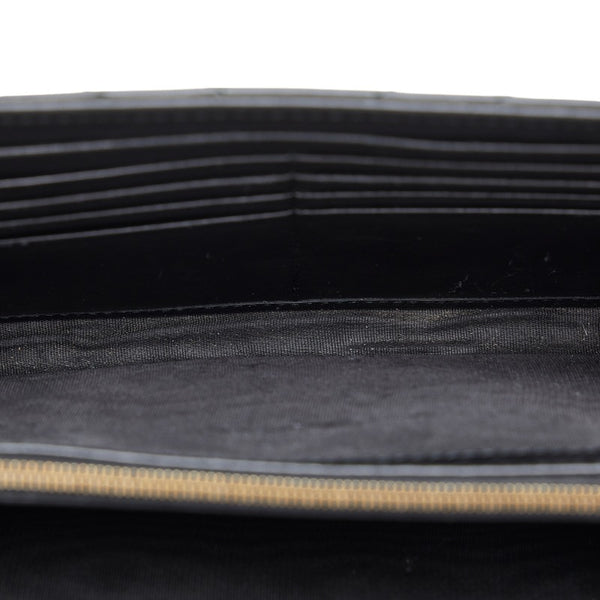 グッチ GGマーモント チェーン ショルダーバッグ 474575 ブラック レザー レディース GUCCI 【中古】