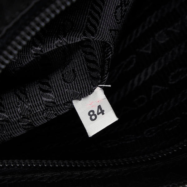 プラダ ウエストバッグ ボディバッグ ブラック ナイロン レザー レディース PRADA 【中古】
