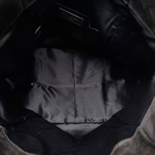 グッチ ヒステリア ハンドバッグ ショルダーバッグ 2WAY 197016 ブラック エナメル レザー レディース GUCCI 【中古】