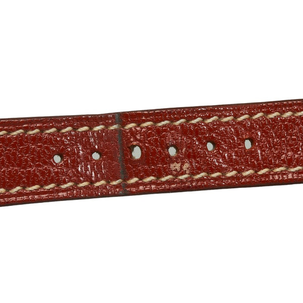 エルメス パプリカ 腕時計 PA1.210 クオーツ シルバー文字盤 ステンレススチール レザー レディース HERMES 【中古】