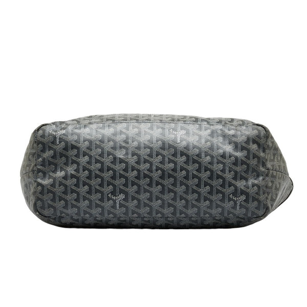 ゴヤール サンルイGM トートバッグ ハンドバッグ グレー PVC レザー レディース GOYARD 【中古】