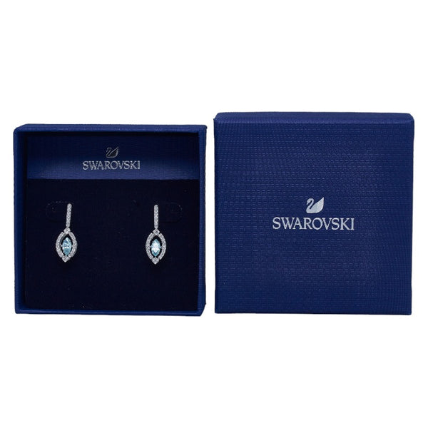 スワロフスキー ダンシングストーン ピアス シルバー メタル レディース SWAROVSKI 【中古】