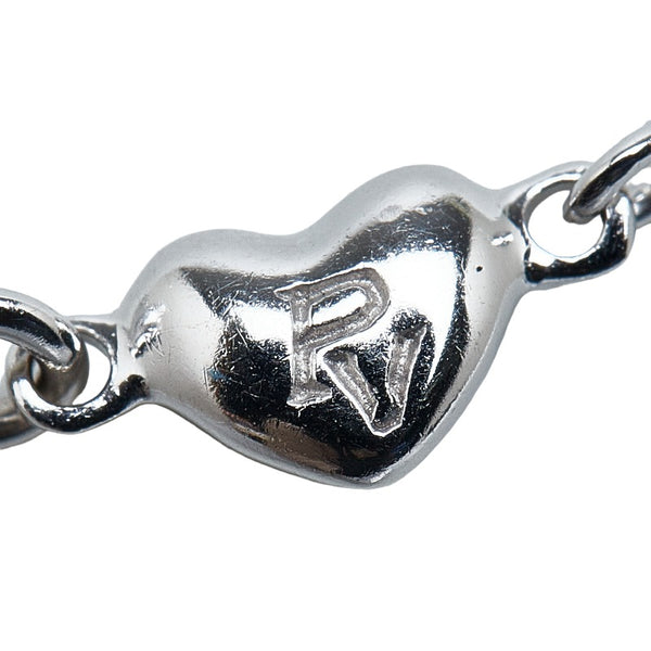 ポンテヴェキオ K18WG ホワイトゴールド ピンクトルマリン ダイヤ0.57ct ペンダントネックレス レディース Ponte Vecchio 【中古】