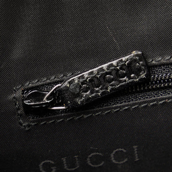 グッチ ジャッキー トートバッグ ビジネスバッグ 002 1064 ブラック カーフ レザー メンズ GUCCI 【中古】