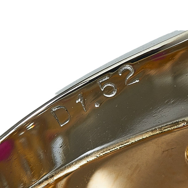 Pt900ベース/K18コンビ ルビー2.57ct ダイヤ1.52ct リング 指輪 レディース 13.5号 【中古】