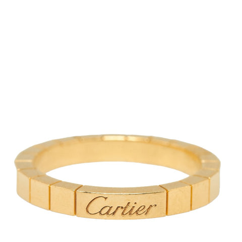 カルティエ ラニエール リング 指輪 ゴールド K18YG イエローゴールド レディース CARTIER 【中古】