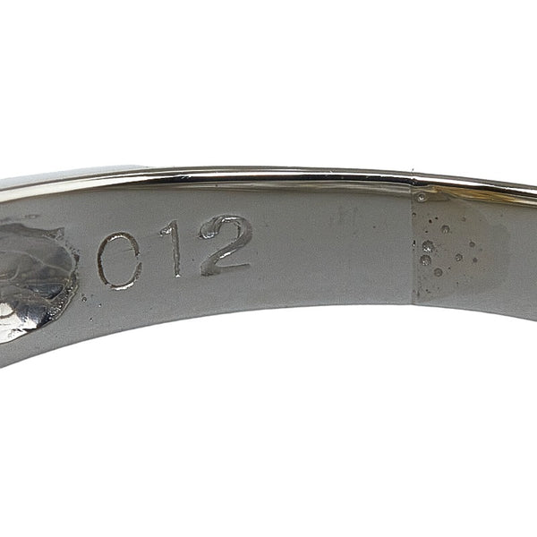 Pt900ベース/K18コンビ ダイヤ0.12ct リング 指輪 レディース 9.5号 【中古】