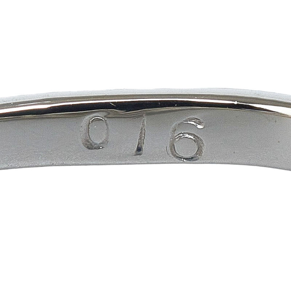 Pt900 プラチナ ダイヤ0.16ct リング 指輪 レディース 10号 【中古】