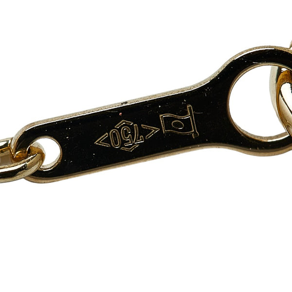 K18YG イエローゴールド ダイヤ1.00ct ペンダントネックレス ネックレス レディース 【中古】
