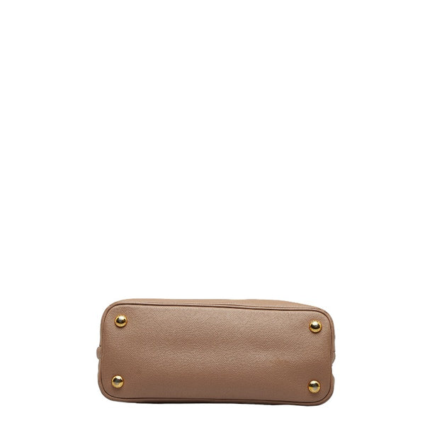 プラダ サフィアーノ ハンドバッグ ショルダーバッグ 2WAY BL0838 ライトピンク レザー レディース PRADA 【中古】