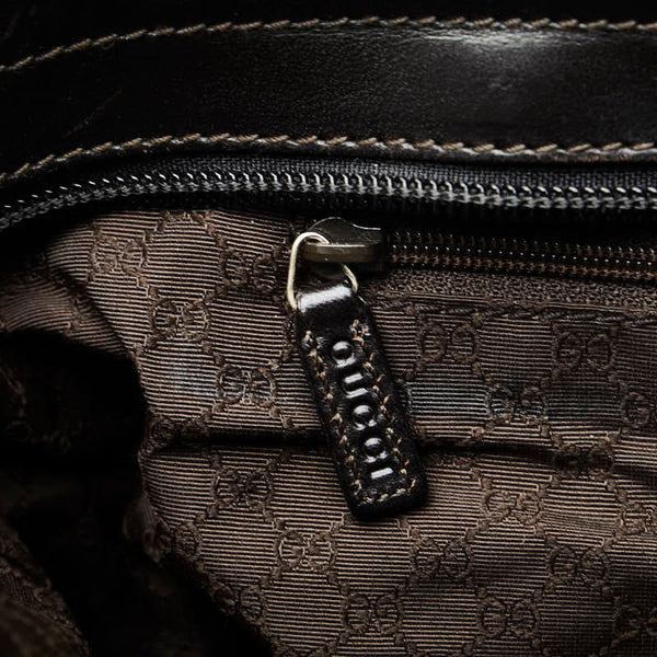 グッチ シェリーライン ハンドバッグ 002 1119 ベージュ マルチカラー キャンバス レザー レディース GUCCI 【中古】