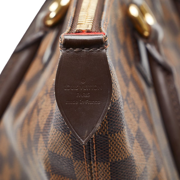 ルイ ヴィトン ダミエ サレヤMM ハンドバッグ トートバッグ N51188 ブラウン PVC レザー レディース LOUIS VUITTON 【中古】