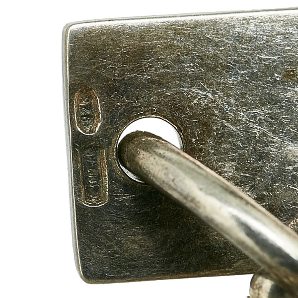 グッチ プレート ネックレス シルバー SV925 シルバー レディース GUCCI 【中古】