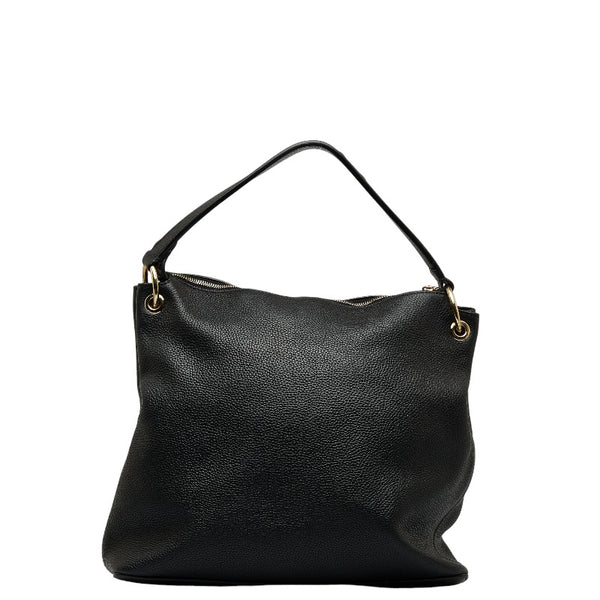 グッチ ソーホー タッセル ショルダーバッグ ハンドバッグ 2WAY 408825 ブラック レザー レディース GUCCI 【中古】