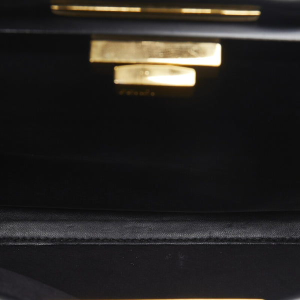 フェンディ ピーカブー ハンドバッグ 8BN290 ブラック レザー レディース FENDI 【中古】