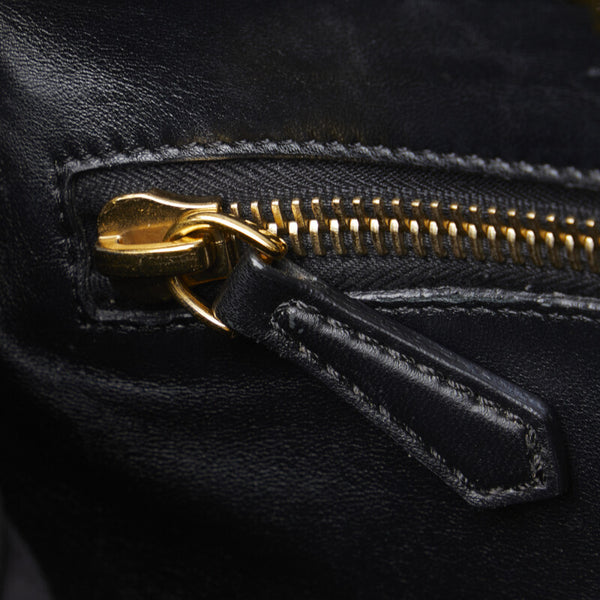 フェンディ ピーカブー ハンドバッグ 8BN290 ブラック レザー レディース FENDI 【中古】