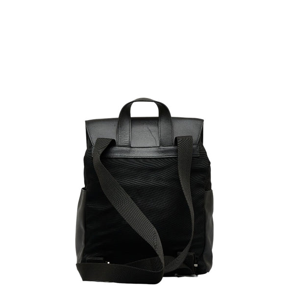 グッチ リュック バックパック 003 0233 ブラック ナイロン レザー レディース GUCCI 【中古】