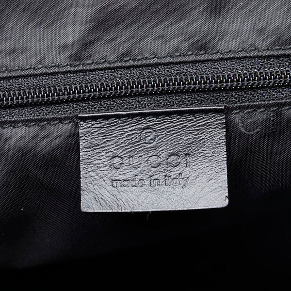 グッチ リュック バックパック 003 0233 ブラック ナイロン レザー レディース GUCCI 【中古】