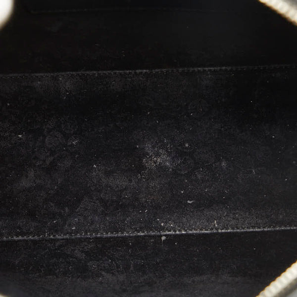 サンローラン ベイビーダッフル ハンドバッグ ショルダーバッグ 2WAY 330958 ブラック レザー レディース SAINT LAURENT 【中古】