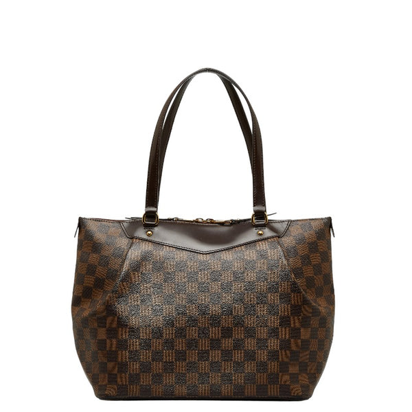 ルイ ヴィトン ダミエ ウェストミンスターGM トートバッグ ショルダーバッグ Ｎ41103 ブラウン PVC レザー レディース LOUIS VUITTON 【中古】