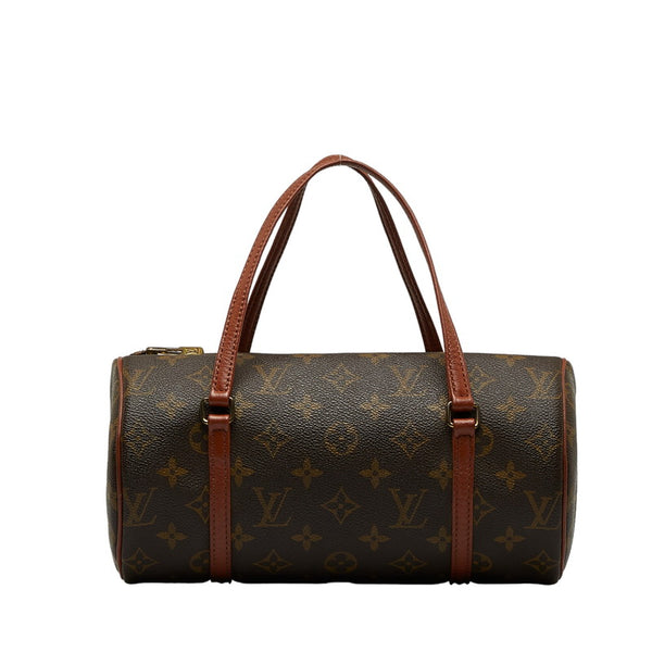 ルイ ヴィトン モノグラム パピヨン ハンドバッグ M51366 ブラウン PVC レザー レディース LOUIS VUITTON 【中古】
