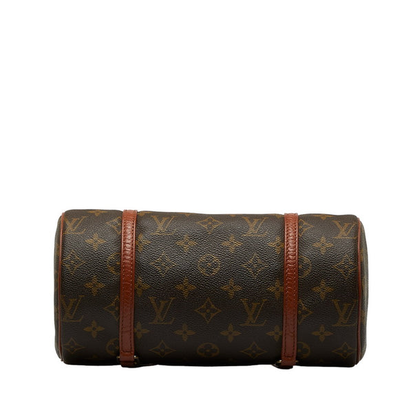 ルイ ヴィトン モノグラム パピヨン ハンドバッグ M51366 ブラウン PVC レザー レディース LOUIS VUITTON 【中古】