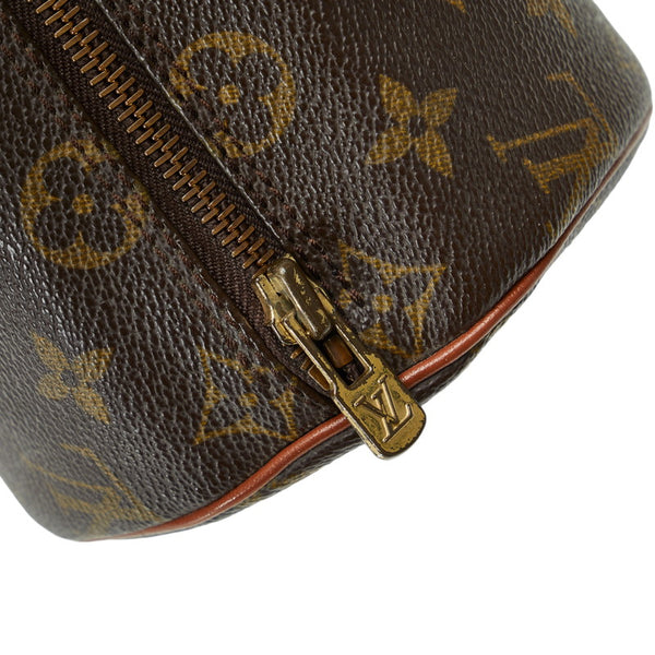 ルイ ヴィトン モノグラム パピヨン ハンドバッグ M51366 ブラウン PVC レザー レディース LOUIS VUITTON 【中古】