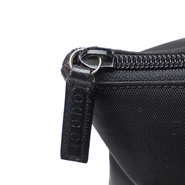 グッチ トートバッグ ショルダーバッグ 000 1705 0571 ブラック ナイロン レザー レディース GUCCI 【中古】