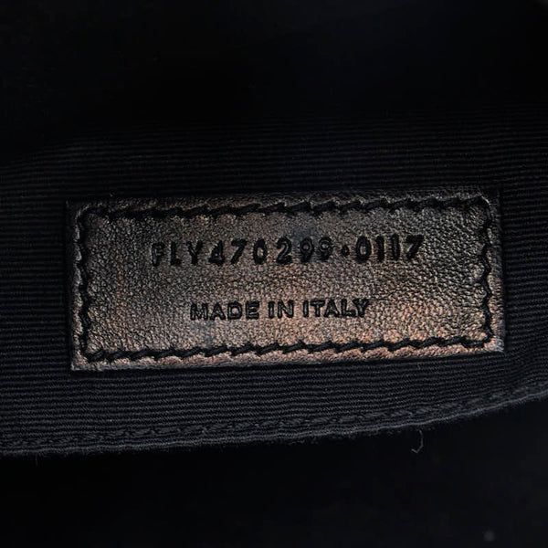 サンローラン 斜め掛け ショルダーバッグ 470299 ブラック レザー レディース SAINT LAURENT 【中古】