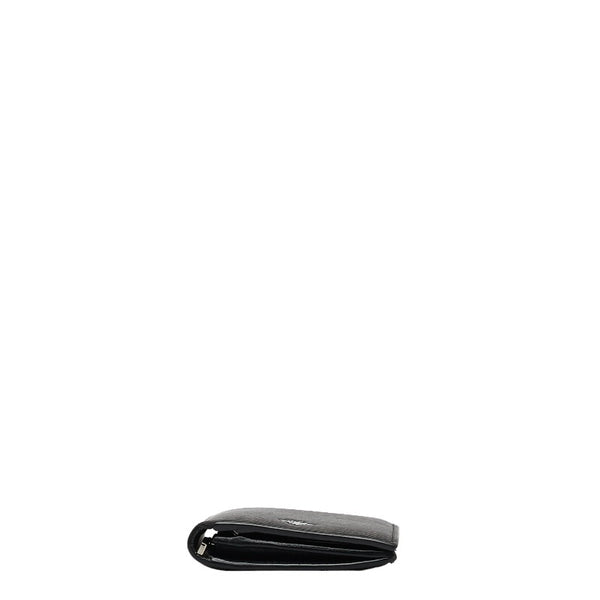 ディオール ビー 蜂 長財布 ブラック レザー メンズ Dior 【中古】