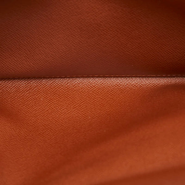 ルイ ヴィトン モノグラム ポシェット ポルト モネ クレディ 長財布 M61725 ブラウン PVC レザー レディース LOUIS VUITTON 【中古】