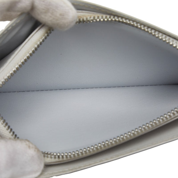 ルイ ヴィトン ダミエ アンフィニ ポルトフォイユ ブラザ 長財布 N60335 ブロン ホワイト PVC レザー レディース LOUIS VUITTON 【中古】