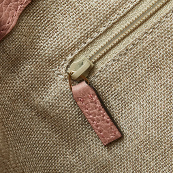 グッチ ハンドバッグ トートバッグ 449650 ピンク レザー レディース GUCCI 【中古】