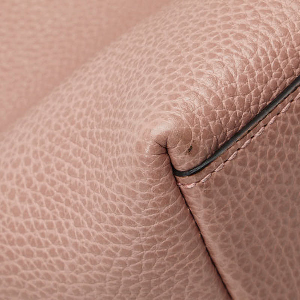 グッチ ハンドバッグ トートバッグ 449650 ピンク レザー レディース GUCCI 【中古】