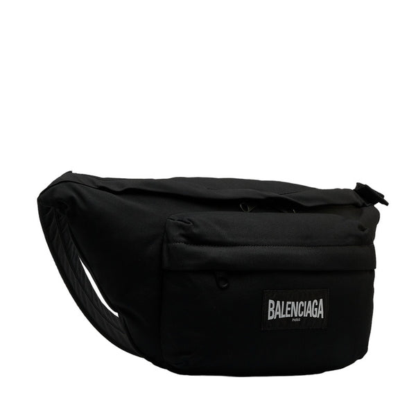 バレンシアガ ショルダーバッグ ボディバッグ 656062 ブラック ナイロン メンズ BALENCIAGA 【中古】