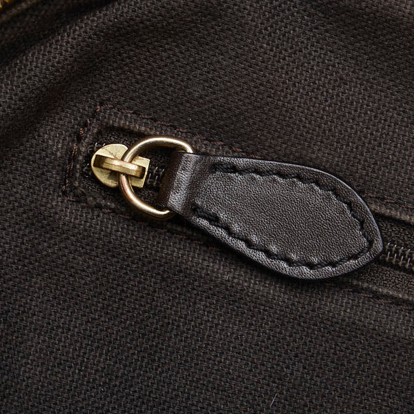 バーバリー ノバチェック シャドーホース ハンドバッグ ベージュ PVC レザー レディース BURBERRY 【中古】